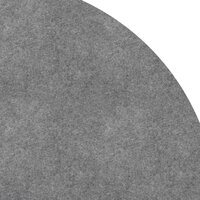 Zwembadgrondzeil &Oslash;550 cm polyester geotextiel lichtgrijs