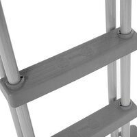 Zwembadladder Flowclear met 4 treden 122 cm