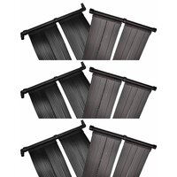Solarverwarmingspanelen voor zwembad 6 st 80x620 cm
