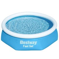 Zwembad Fast Set opblaasbaar rond 244x66 cm 57265