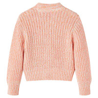 Kindervest gebreid 104 gemengd roze