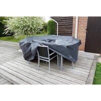 Tuinmeubelhoes voor ronde tafels 325x325x90 cm