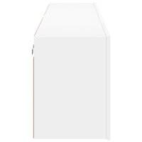Tv-meubels 2 st wandgemonteerd 80x30x41 cm wit