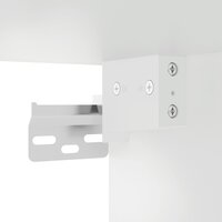 Tv-meubels 2 st wandgemonteerd 80x30x41 cm wit