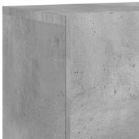 Tv-meubels 2 st wandgemonteerd 80x30x41 cm betongrijs