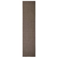 Sisalmat voor krabpaal 80x350 cm bruin