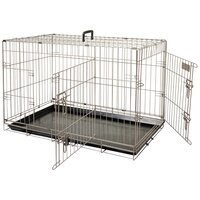Bench Ebo 92x56x64 cm metallic bruin 5175782