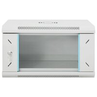 Netwerkkast wandgemonteerd 6U 19&amp;quot; IP20 53x40x30 cm