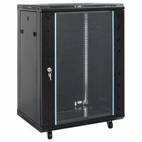 Netwerkkast 15U 19&amp;quot; IP20 53x40x80 cm zwart