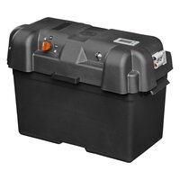 Accudoos met USB en voltmeter 35x18x23 cm