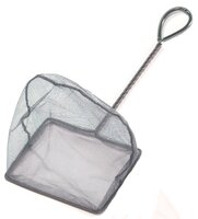 Ebi Vis Schepnet Grof V-Vorm Zwart 8 CM