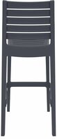 Siesta Ares Stapelbare Barkruk 75 Cm Donkergrijs (Per 2 Stuks)