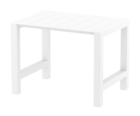 Siesta Vegas Uitschuifbare Bartafel 100/140 Cm Wit