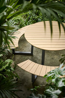 The Outsider Fredo Picknicktafel Rond 242Cm Polywood