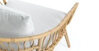 The Outsider Poppy Loungestoel Acaciahout Wicker
