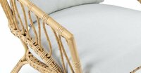 The Outsider Poppy Loungestoel Acaciahout Wicker