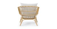 The Outsider Poppy Loungestoel Acaciahout Wicker