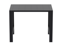 Siesta Vegas Uitschuifbare Bartafel 100/140 Cm Zwart