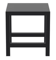 Siesta Vegas Uitschuifbare Bartafel 100/140 Cm Zwart
