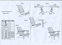 The Outsider Milan Loungestoel Adirondack Polywood Wit