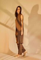 Mangar&aacute; Beri Leather Pumps - 8.7Cm High Heel Beige 37