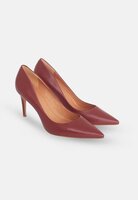 Mangar&aacute; Beri Leather Pumps - 8.7Cm High Heel Red 37