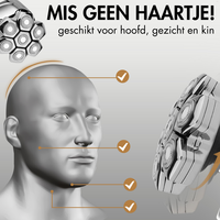 Sansbeaut&eacute;&reg; Hoofdscheerapparaat + Extra Scheerkop | Pro Magnetic