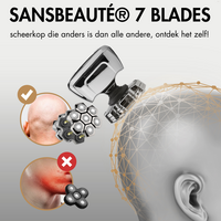 Sansbeaut&eacute;&reg; Hoofdscheerapparaat + Extra Scheerkop | Pro Magnetic