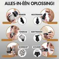 Sansbeaut&eacute;&reg; Hoofdscheerapparaat + Extra Scheerkop | Pro Magnetic
