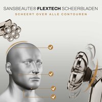 Sansbeaut&eacute;&reg; Hoofdscheerapparaat + Extra Scheerkop | Rpm Max