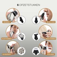 Sansbeaut&eacute;&reg; Hoofdscheerapparaat + Extra Scheerkop | Rpm Max