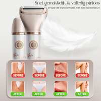 Sansbeaute&reg; 2 In 1 Ladyshave + 2 Extra Scheerkoppen