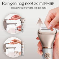 Sansbeaute&reg; 2 In 1 Ladyshave + 2 Extra Scheerkoppen