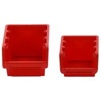 30-delige Sorteersysteemset 77x39 cm polypropeen rood en zwart