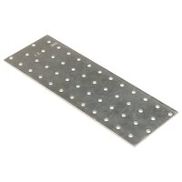 Platen geperforeerd 20 st 2 mm 240x80 mm gegalvaniseerd staal