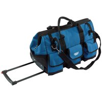 Gereedschapstas rollend 58 L 60x30x35 cm blauw en zwart