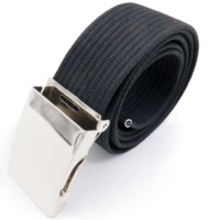 Elastische Riem -  Stretch Riem - Gevlochten Zwart En Tactical Belt - Koppelriem - 2 Stuks -  Zwart 140