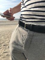 Elastische Riem -  Stretch Riem - Gevlochten Zwart En Tactical Belt - Koppelriem - 2 Stuks -  Zwart 150