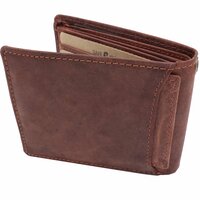 Portemonnee Heren - Compact - Portefeuille Ketting - Chain Wallet Hunter bruin
