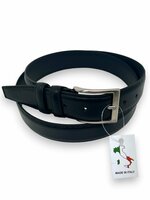 - Heren Riem - Mannen Riem - Ceintuur Heren - Broekriem Heren - Zwart 105_120