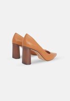 Mangar&aacute; Plinia Pumps Block Heel Brown 37
