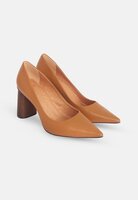 Mangar&aacute; Plinia Pumps Block Heel Brown 40