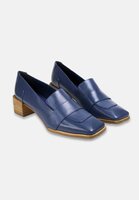 Mangar&aacute; Louro Leather Loafers - Premium Women&#039;s Footwear Blue 37