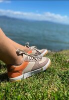 Women&#039;s Sneakers Leather Beige - Andira 40