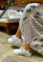 Women&#039;s Sneakers Leather - Mangar&aacute; Angelim White 40