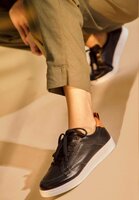 Women&#039;s Sneakers Leather - Mangar&aacute; Angelim Black 37