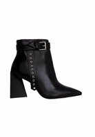 Mangar&aacute; Salvia Ankle Boot Heeled - Stylish Leather Footwear Green 40