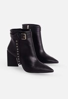 Mangar&aacute; Salvia Ankle Boot Heeled - Stylish Leather Footwear Green 40