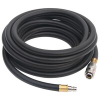Luchtslang hybride 0,6&#039;&#039; 5 m rubber en PVC zwart