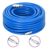Luchtslang 0,7&#039;&#039; 20 m PVC blauw
